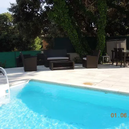 Villa Clim+piscine Securisee Proche Montpellier 8p Saint-Paul-et-Valmalle